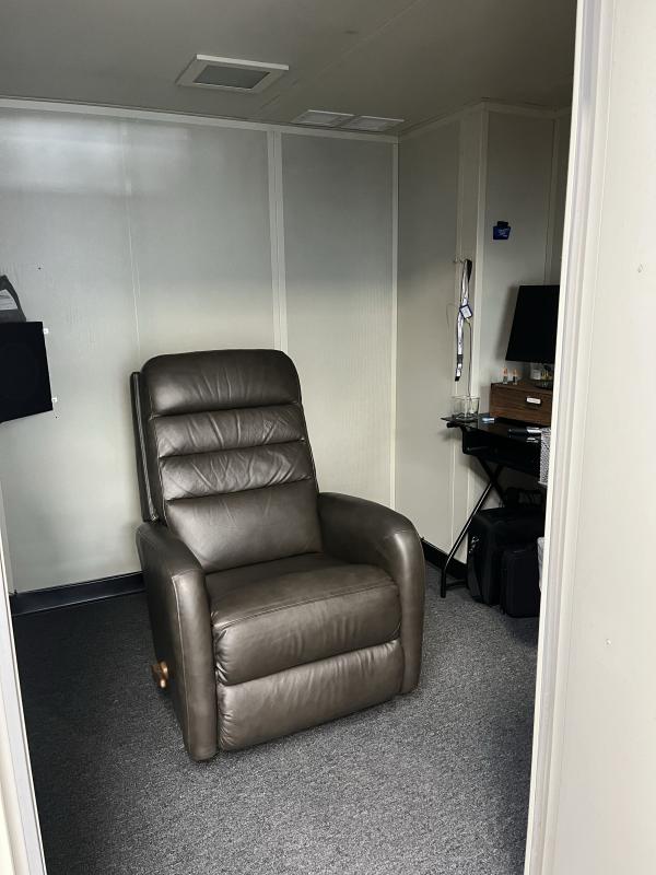 ADA accessible audio booth