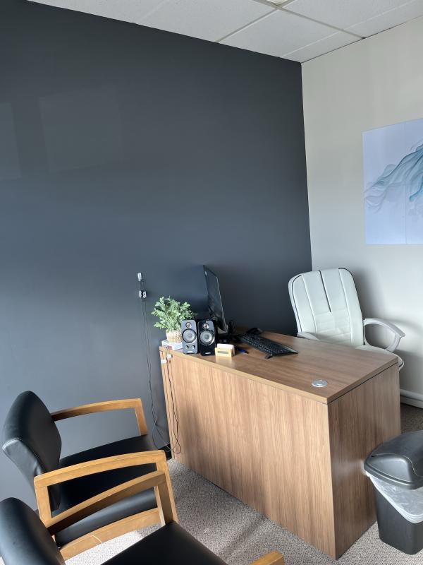 Consultation room Harbor Audiology hearing aids