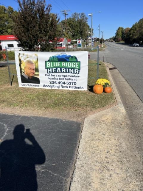 Sign by Road 