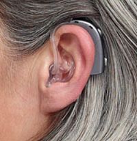 hearing aid in ear