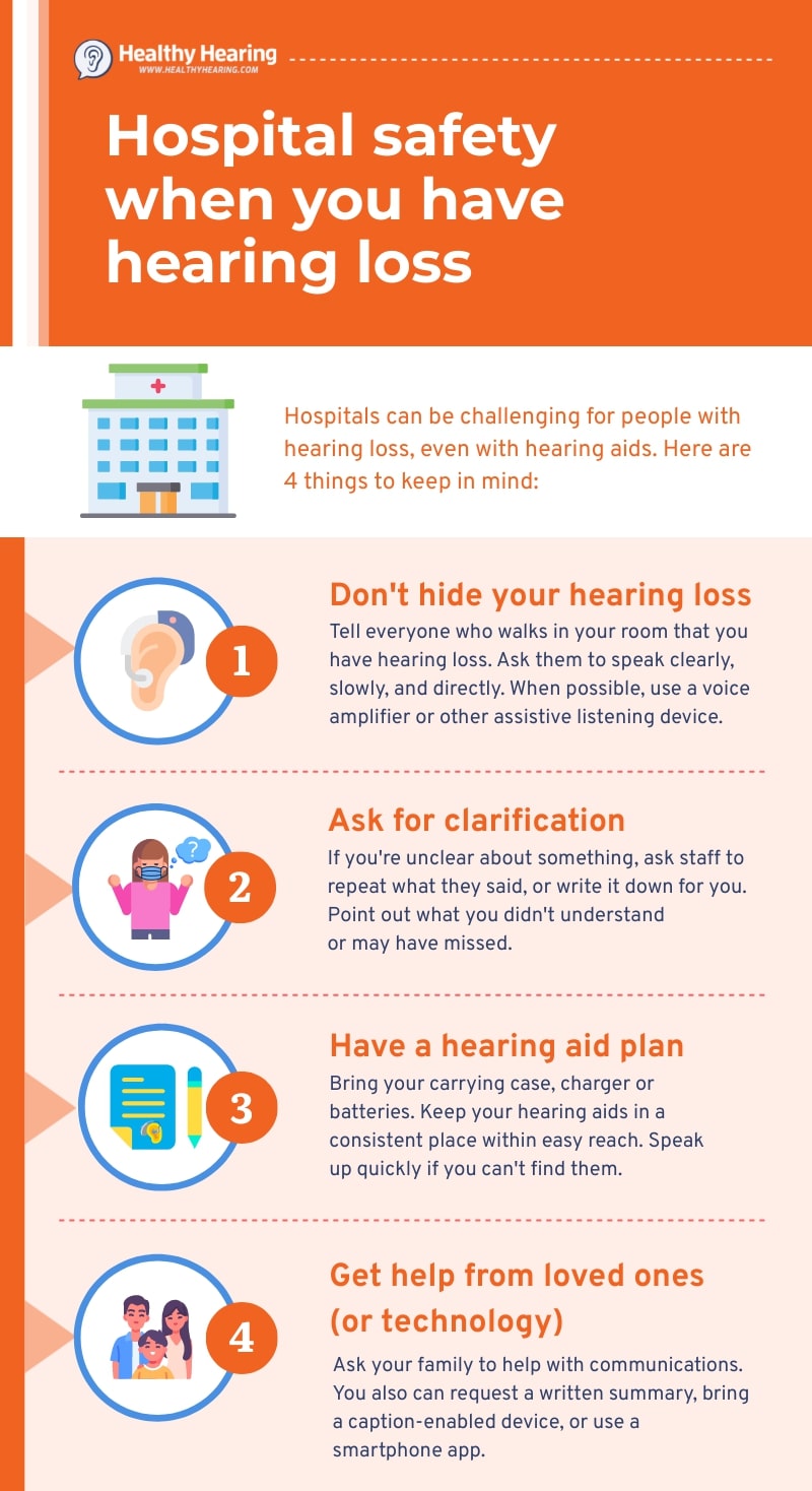 four tips for making it easier to have hearing loss in the hospital